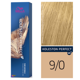 Wella - Koleston Perfect ME + Pure Naturals 9/0 intensive, klare Blondine 60 ml
