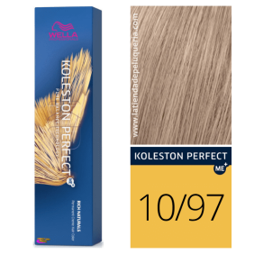 Wella - Koleston Perfect ME + Reiche Naturmenschen 10/97 Blond Super Clear Cendr Marr n 60 ml
