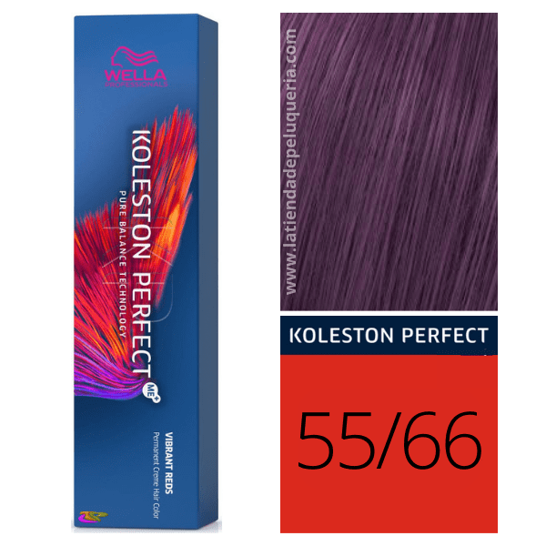 Wella - Koleston Perfect ME + Vibrant Reds 55/66 Intense Violet Chaste oder Intense Violet 60 ml