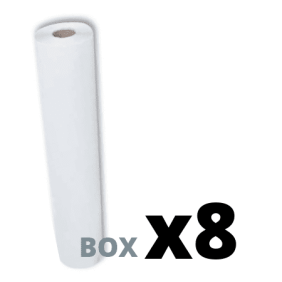 Depilplas - BOX 8 ROLLS Papierstretcher NATURAL Pre-Cut (58 mx 58 cm)